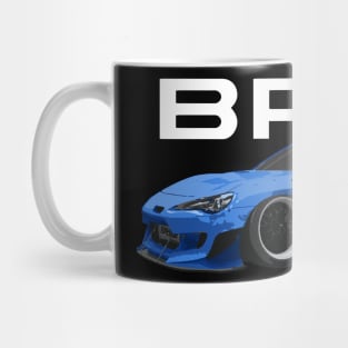 World Rally Blue Pearl Pandem Rocket Bunny Subaru BRZ Mug